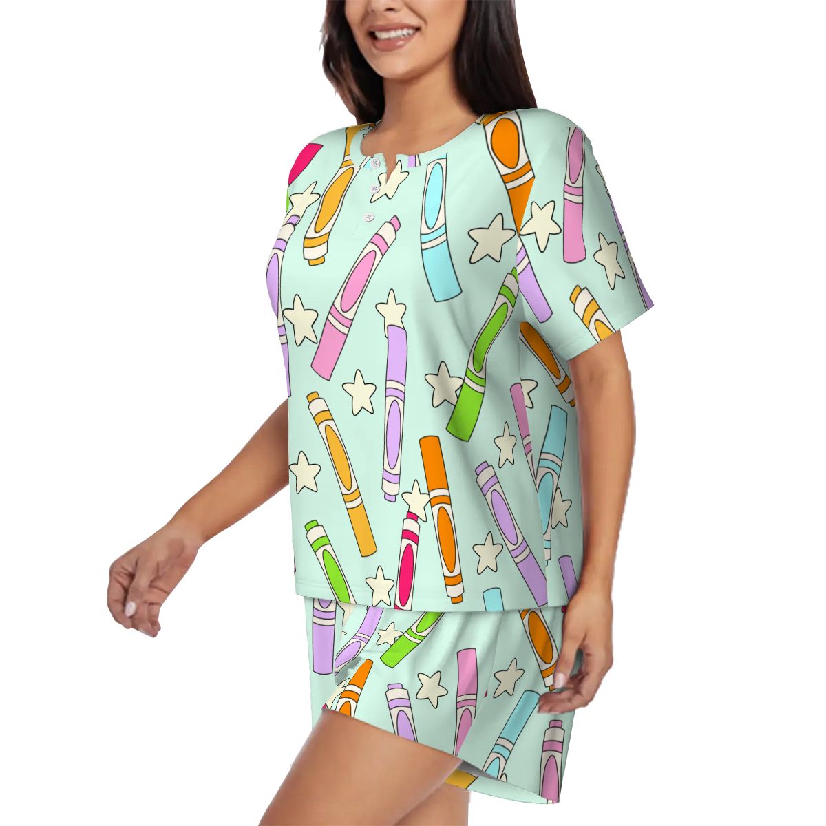 Written in the Stars | Tee & Shorts Pajama Set
