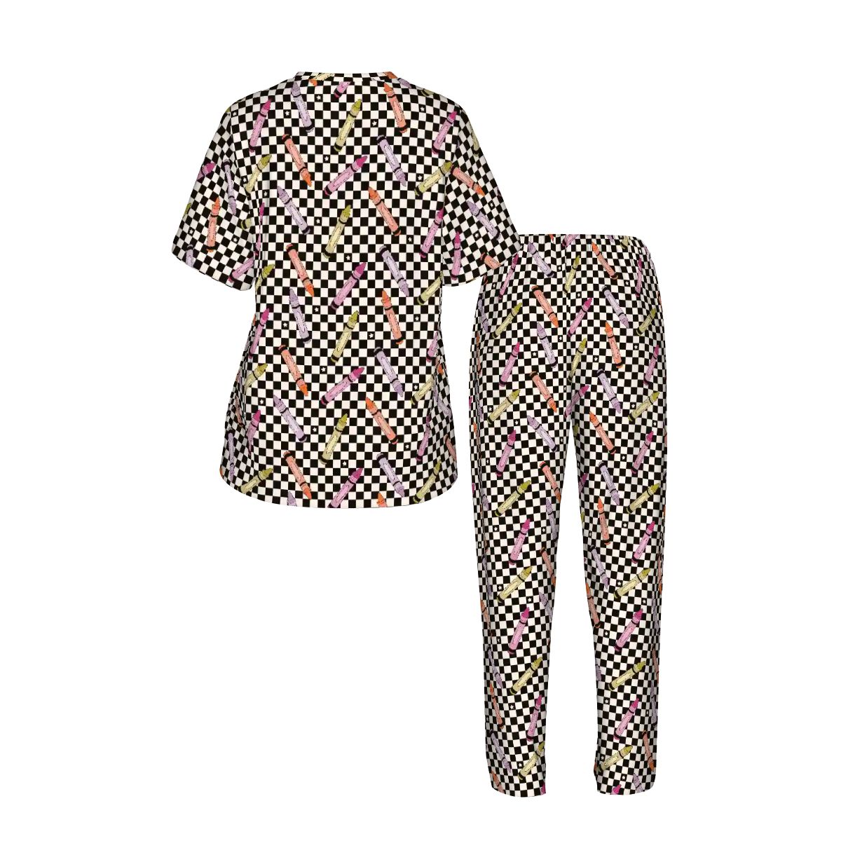Color Me Retro | Cozy Tee & Pant Set