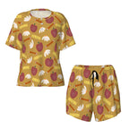 Golden Hour Classroom | Short Sleeve Tee & Shorts Pajama Set
