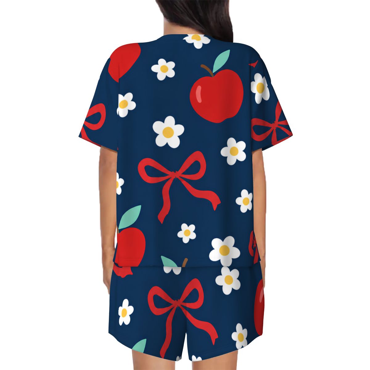 Sweet as Pie| Short Sleeve Tee & Shorts Pajama Set