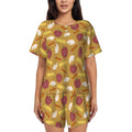 Golden Hour Classroom | Short Sleeve Tee & Shorts Pajama Set
