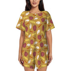 Golden Hour Classroom | Short Sleeve Tee & Shorts Pajama Set