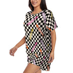 Color Me Retro | Tee & Shorts Pajama Set