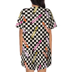 Color Me Retro | Tee & Shorts Pajama Set