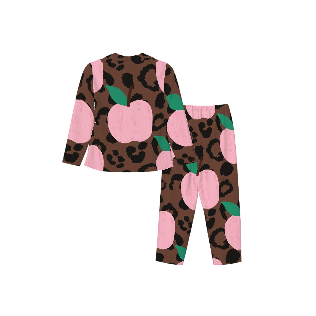 Pretty in Pink & Wild – Collared Pajama Set