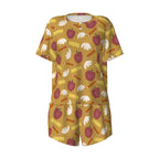 Golden Hour Classroom | Short Sleeve Tee & Shorts Pajama Set
