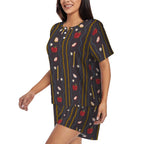 Vintage Schoolhouse | Short Sleeve Tee & Shorts Pajama Set