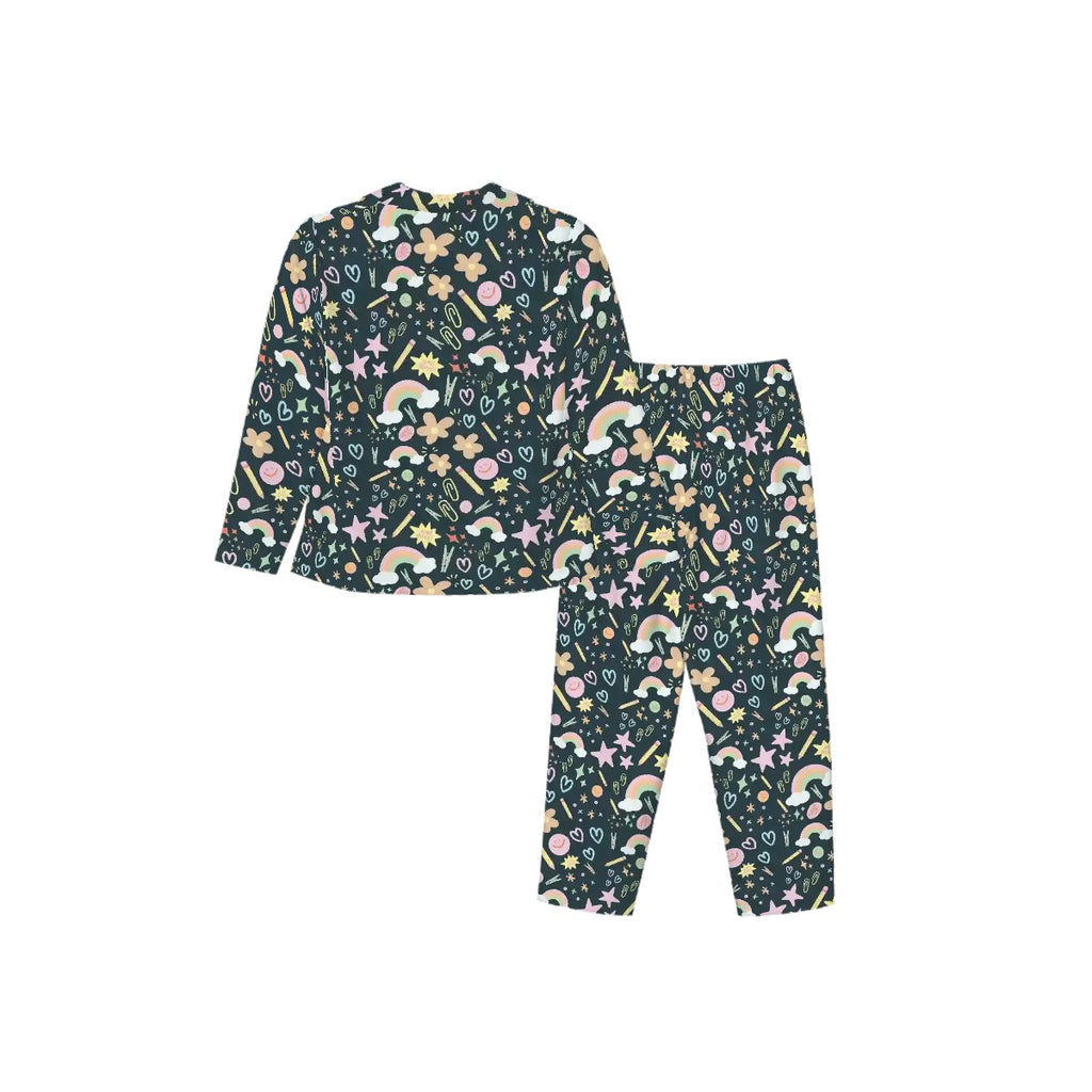 Happy Little Classroom – Collared Pajama Set
