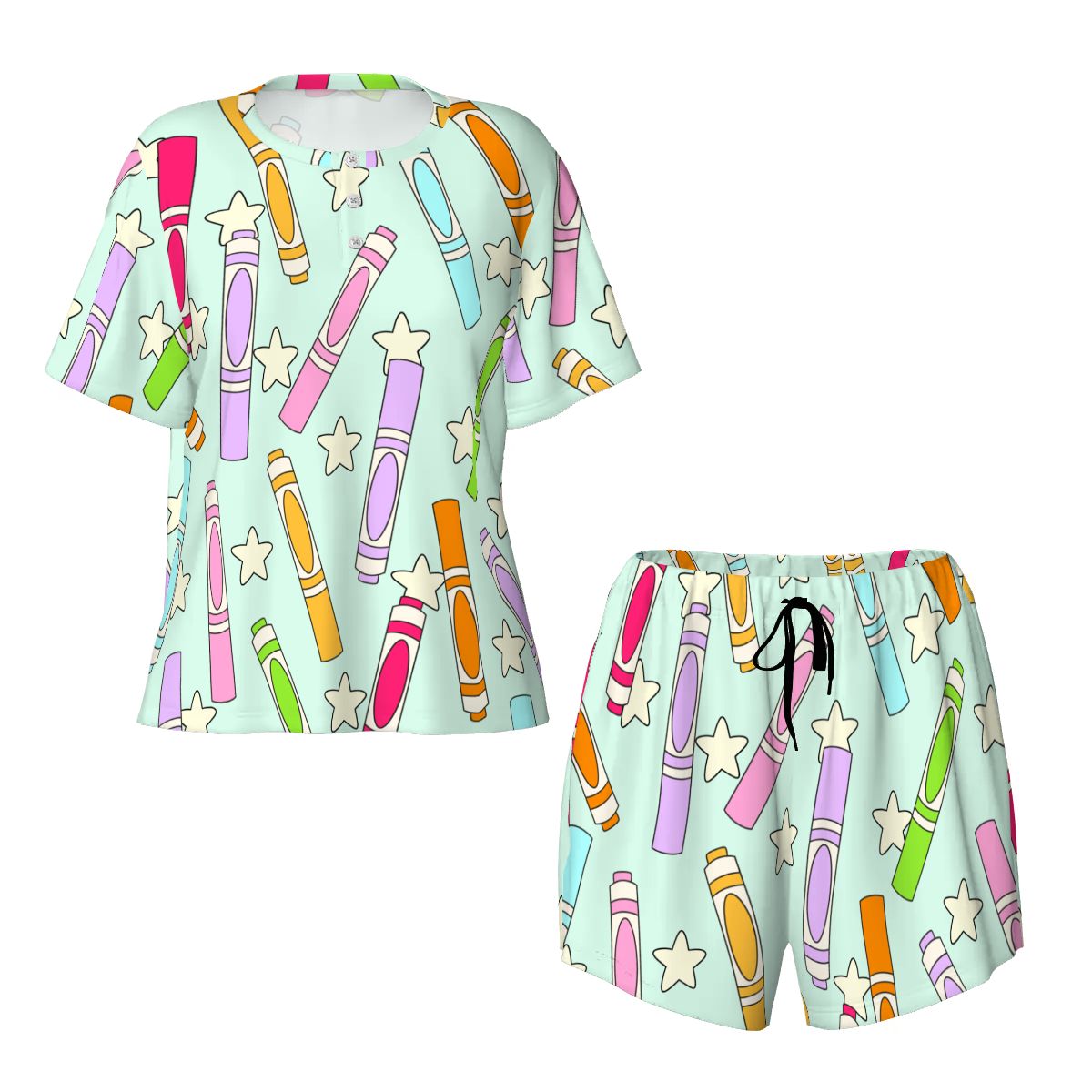 Written in the Stars | Tee & Shorts Pajama Set