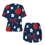 Sweet as Pie| Short Sleeve Tee & Shorts Pajama Set
