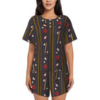 Vintage Schoolhouse | Short Sleeve Tee & Shorts Pajama Set