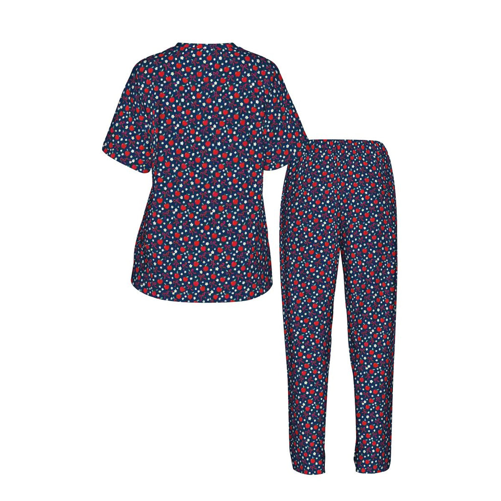 Sweet as Pie | Short Sleeve Tee & Shorts Pajama Set