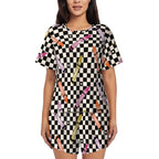 Color Me Retro | Tee & Shorts Pajama Set