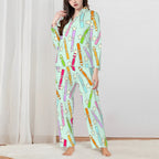 Written in the Stars | Collared Long Sleeve & Pants Pajama Set