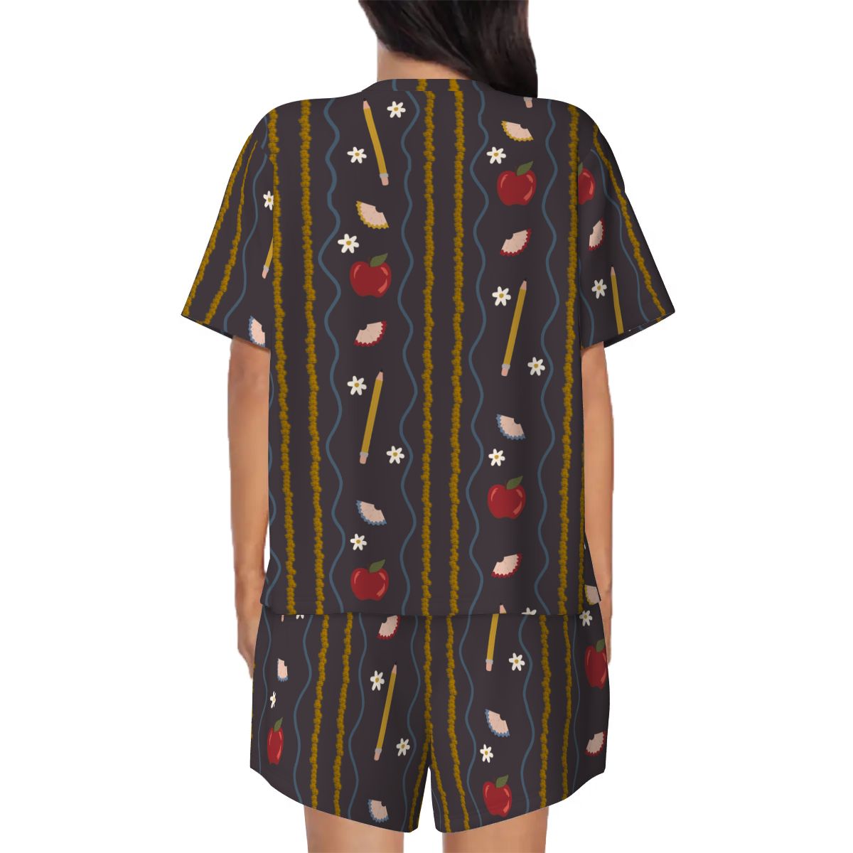 Vintage Schoolhouse | Short Sleeve Tee & Shorts Pajama Set